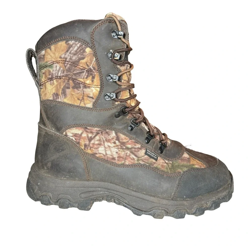 Red Wing Irish Setter Boots 13 ScentBan‎ Leather Waterproof Thinsulate Camo